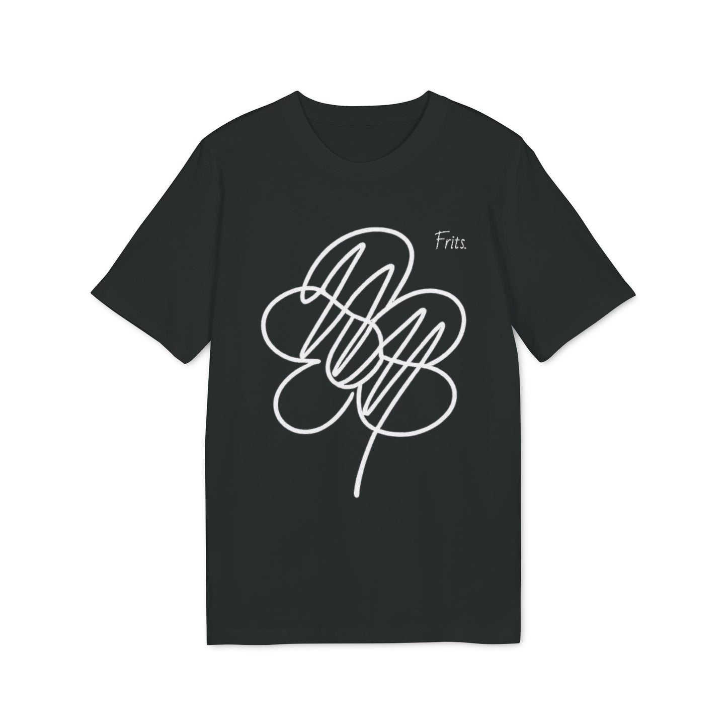 Unisex Flower Design T-Shirt