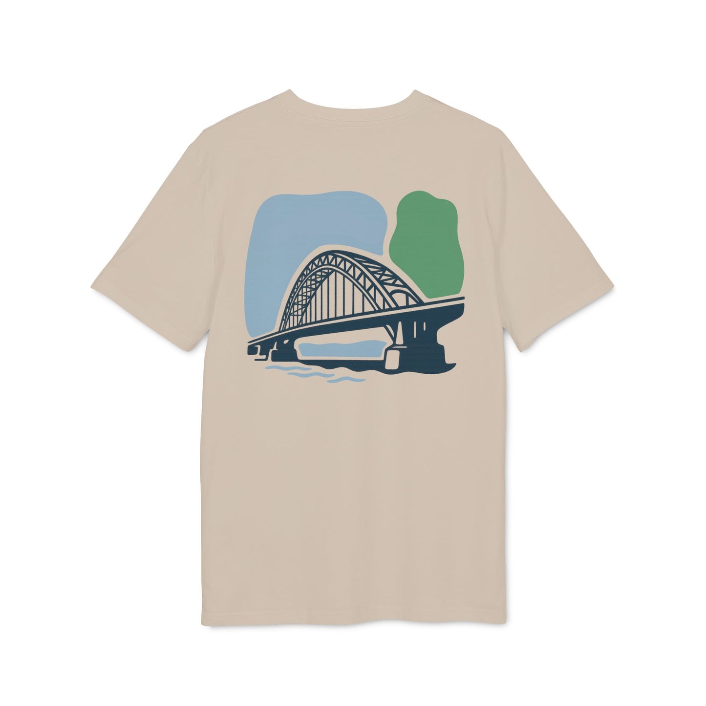 Waalbrug Nijmegen T-shirt - Originele Frits logo