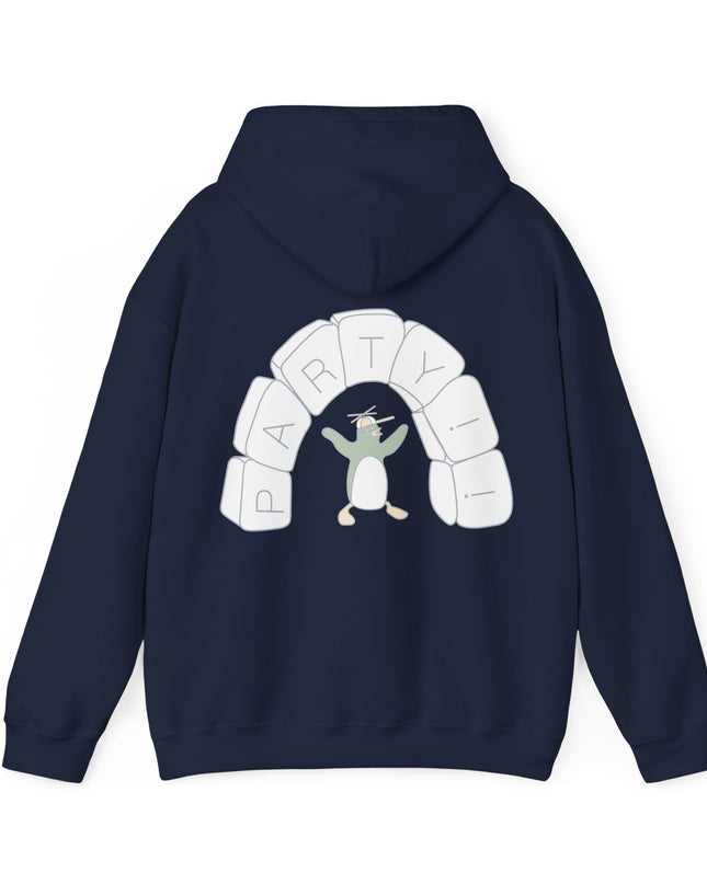 Pinguïn Party Unisex Heavy Hoodie