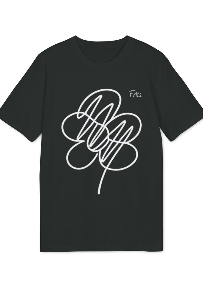 Unisex Flower Design T-Shirt