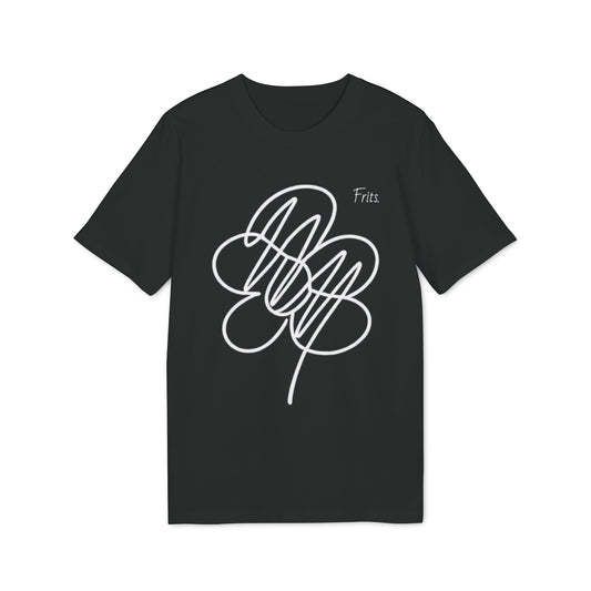 Unisex Flower Design T-Shirt